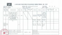 云南新立金红石、钛精矿公开采购