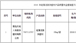 青岛市质监局抽查9批次硅藻泥装饰壁材产品