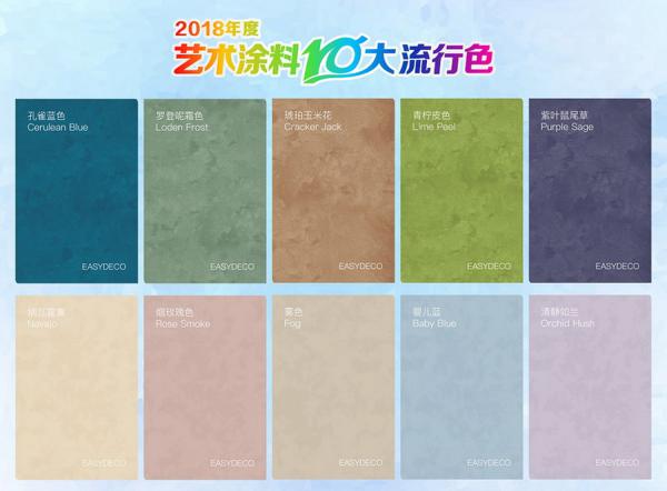 国内首个艺术涂料流行色趋势报告发布
