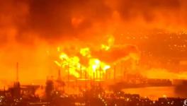 突发 ！美国、新加坡炼油厂相继发生爆炸！火光冲天！