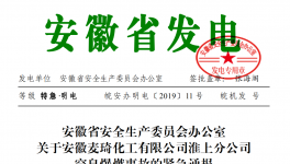 特急！！！11人伤亡！安徽省安委办紧急发布检查通告！