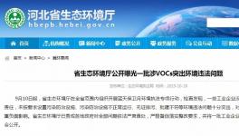 通报！这30家企业涉VOCs违法将被严肃查处！（附清单）