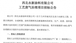 西北永新工艺废气治理项目招标