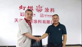 喜讯！这家智能设备企业与灯塔涂料达成合作！