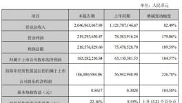 净赚近2亿！钛白粉龙头利润暴增180​%！