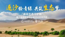 从一抹新绿到万里林海，展辰邀您共绘西北生态青绿画卷
