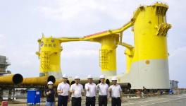 全球单机容量最大漂浮式风电平台交付！海虹老人