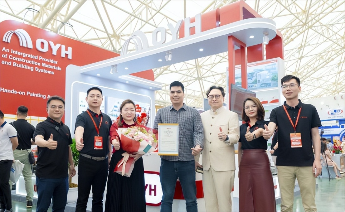 东方雨虹亮相越南国际建材展,搭建建筑建材海外合作桥梁