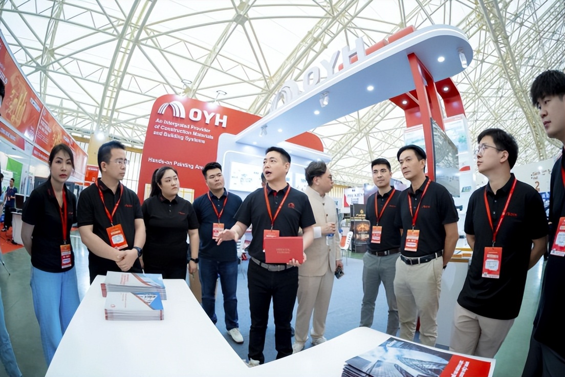 东方雨虹亮相越南国际建材展,搭建建筑建材海外合作桥梁