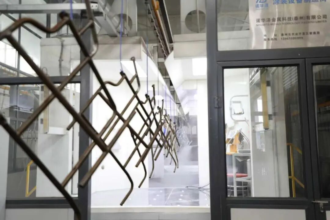 河北冀尚医疗器械升级!喷涂共享工厂智能化喷涂流水线