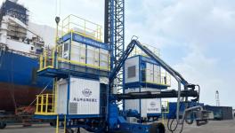 中远海运重工绿色修造智能化涂装平台立大功！