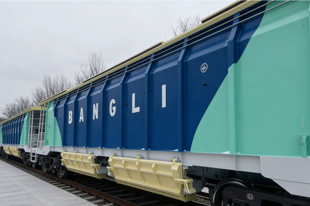 华豹新材料赋能出口漏斗车，中国绿色涂层亮相非洲