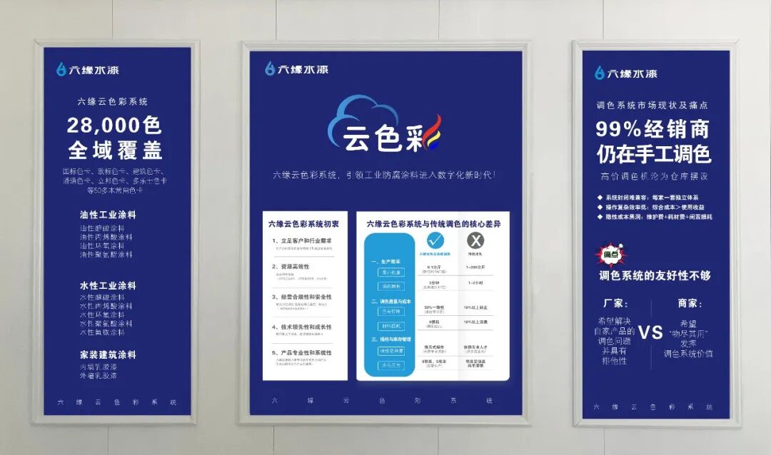 六缘水漆云色彩系统：破解调色痛点 赋能经销商数字化转型