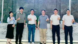 东方雨虹采购团队到访恒和永盛集团，董事长刘展威率队