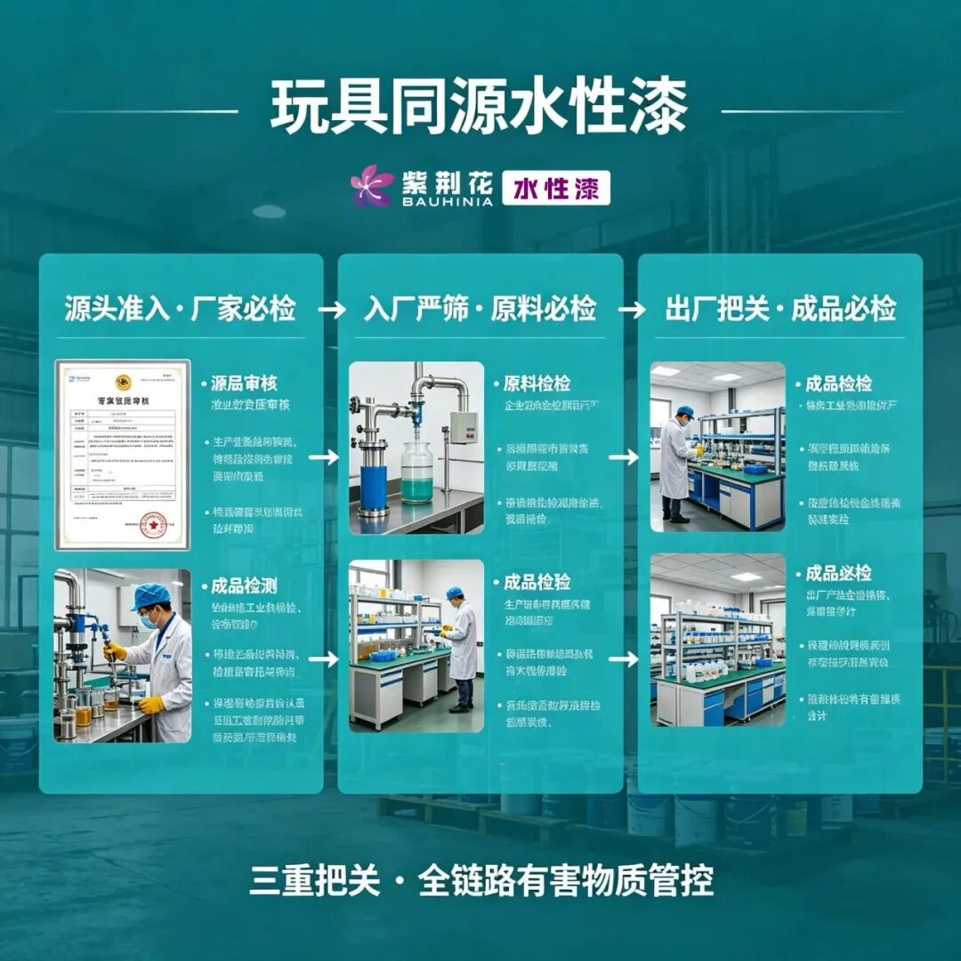 紫荆花玩具级漆标准，破解儿童家居同质化困局