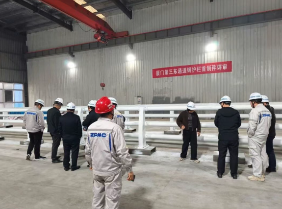 匠心铸防线 守护连心桥丨双虎涂料护航厦金大桥钢护栏工程