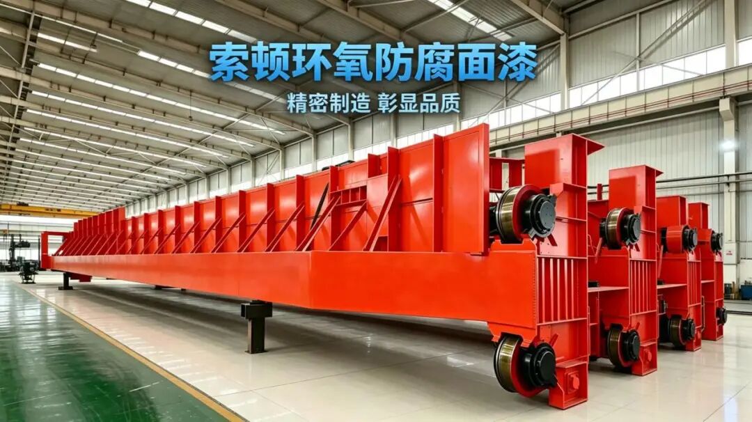 硬核工业防腐优选 索顿新材料环氧面漆赋能全场景设备防护